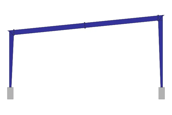 PEB Frame Type - Mono Slope