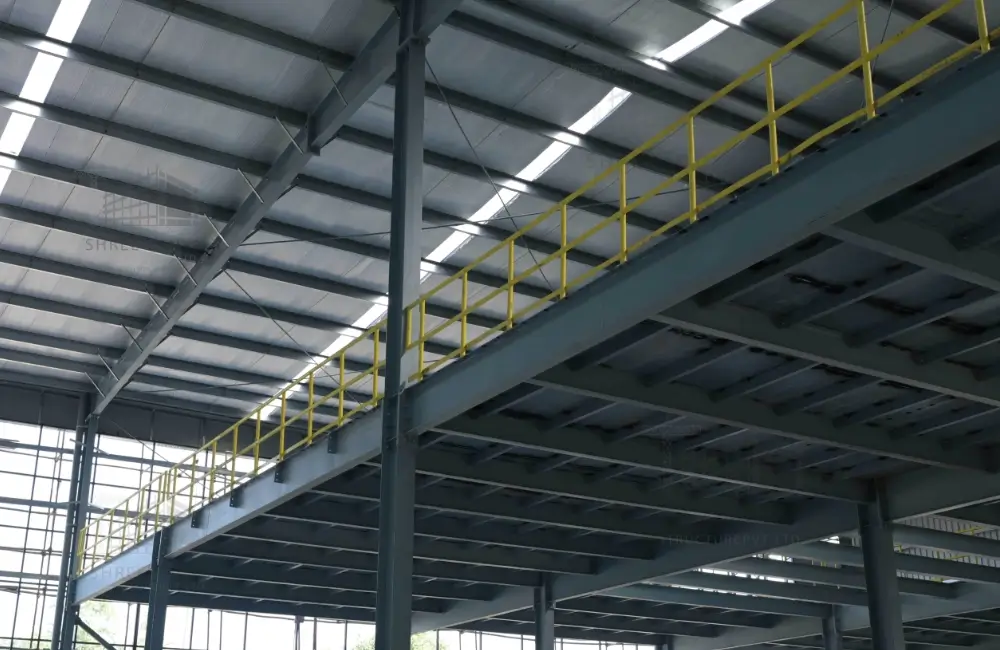 Pre-engineered building at DAC 55 site