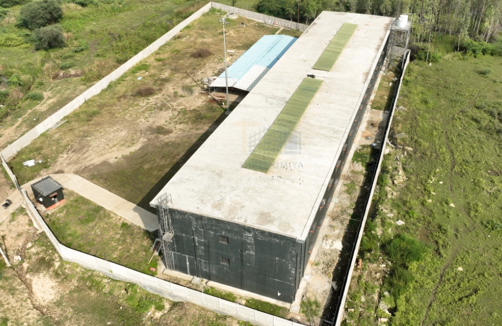 Pre-engineered building at Green Ply site