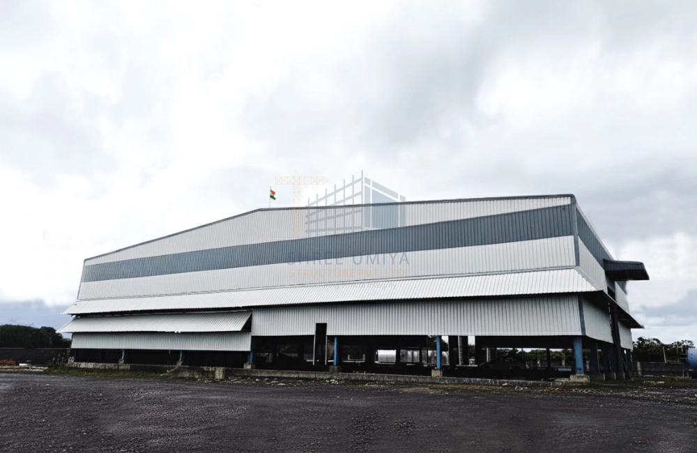 Pre-engineered building at Savra Foam Industry site