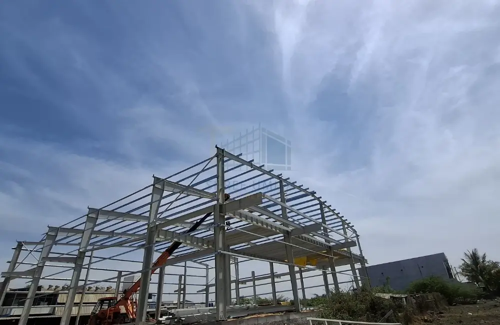 Pre-engineered building at Ronald site