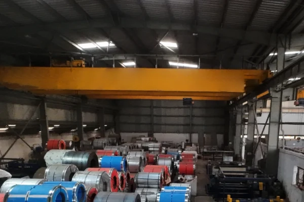 Industrial multi-span building
