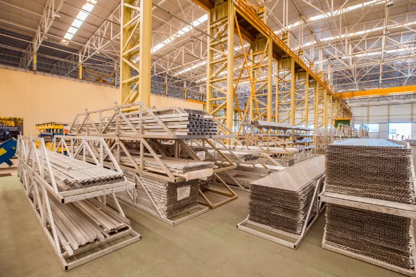 Industrial multi-span building